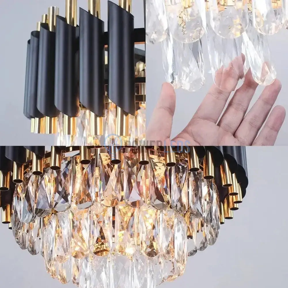 Candelabru Cristal Black Panther 500Mm Chandeliers Crystal