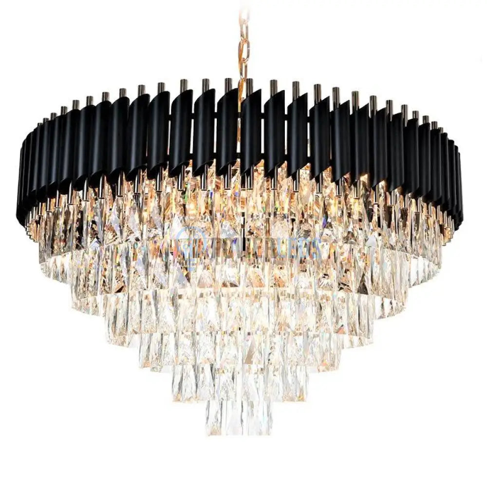 Candelabru Cristal Black Panther 600Mm Chandeliers Crystal