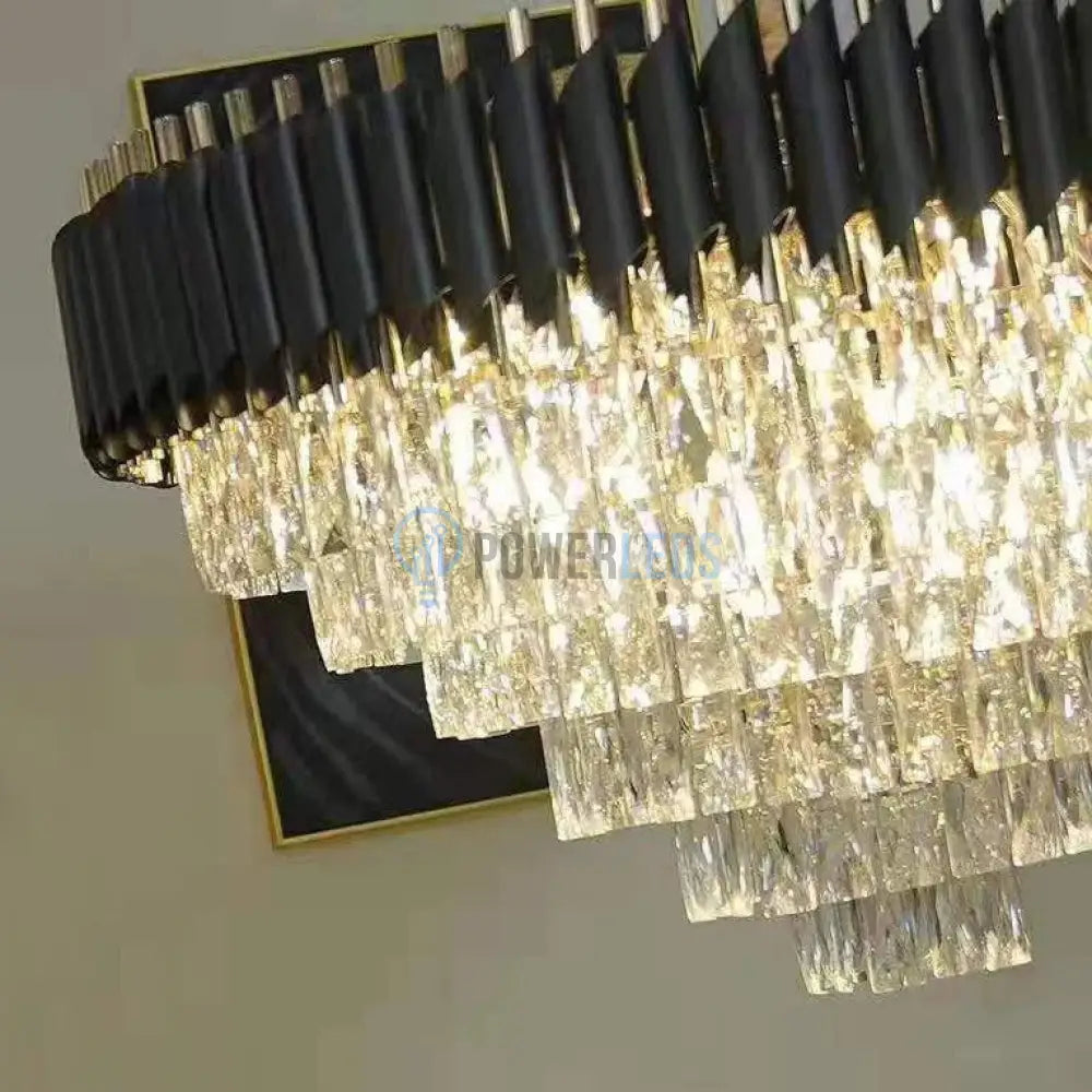 Candelabru Cristal Black Panther 600Mm Chandeliers Crystal