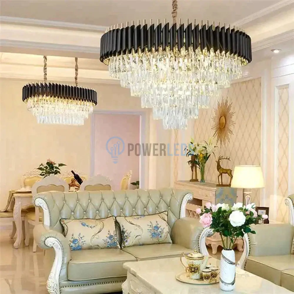 Candelabru Cristal Black Panther 750Mm Chandeliers Crystal