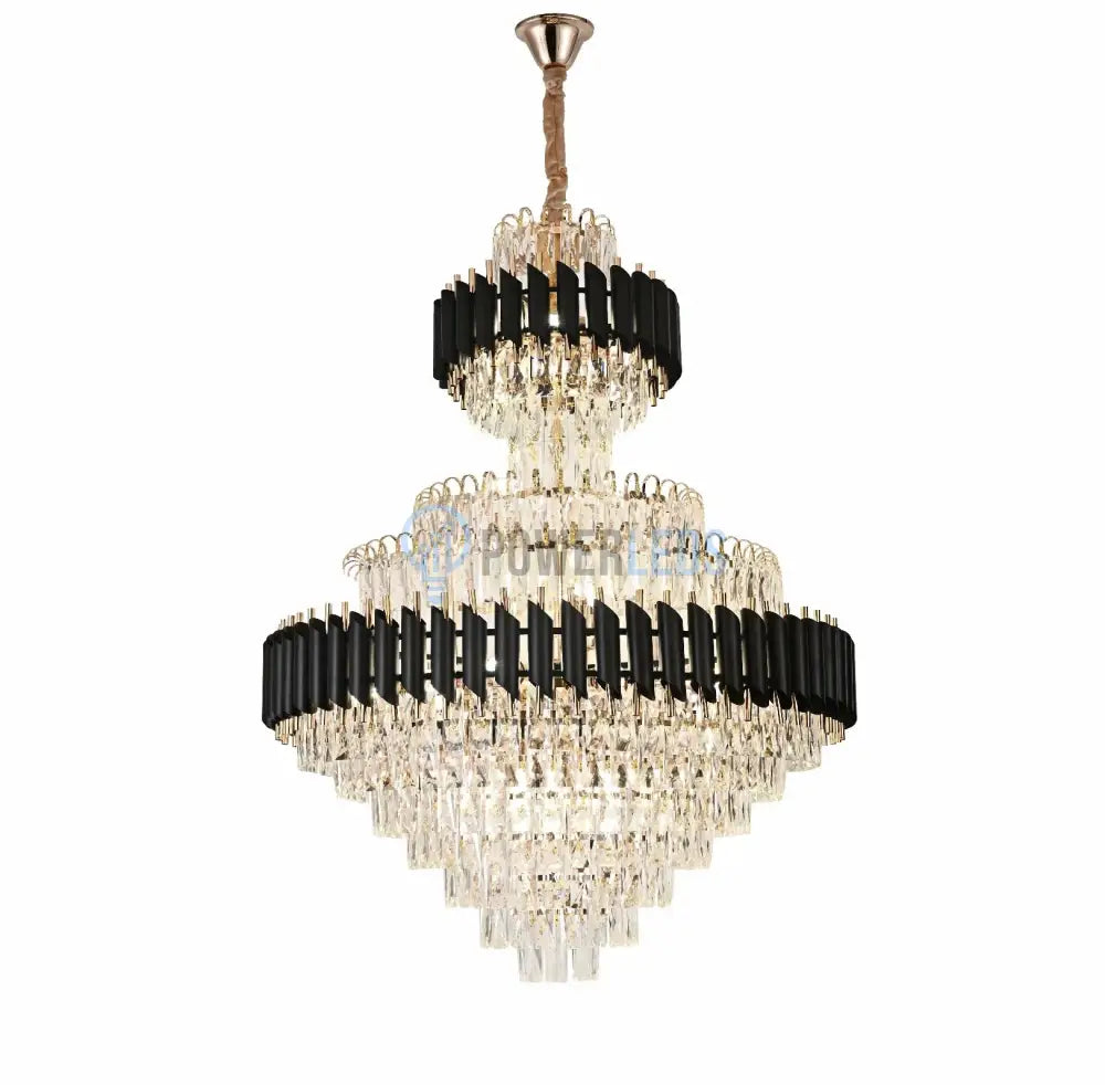 Candelabru Cristal Black Panther Grande 600X900Mm Chandeliers Crystal