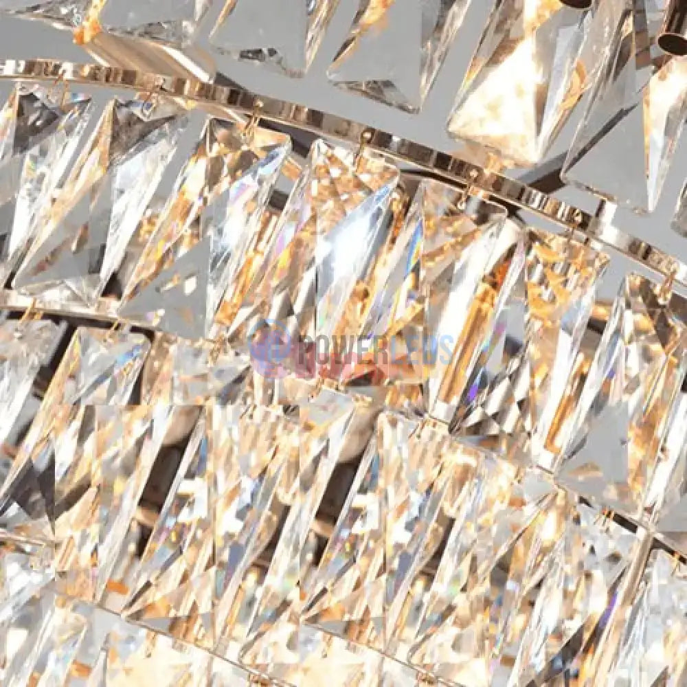 Candelabru Cristal Black Panther Square 500mm powerleds.ro