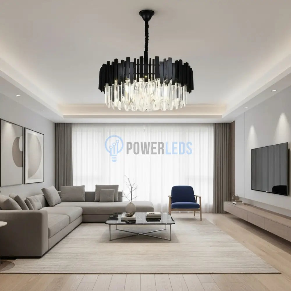 Candelabru Cristal BLACK WIDOW Ø80CM Chandeliers Crystal