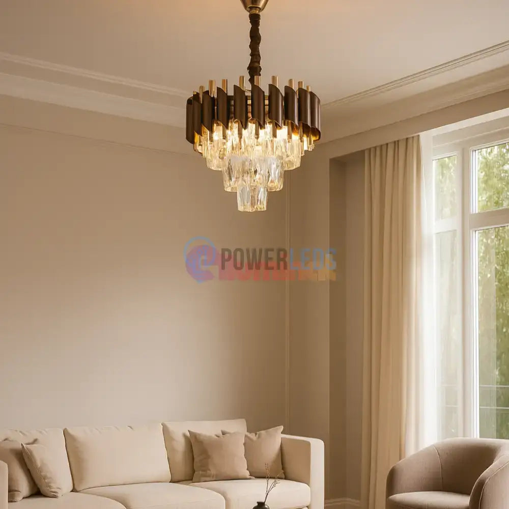 Candelabru Cristal RFAN 3xE27 S9001/300KF+FGD powerleds.ro
