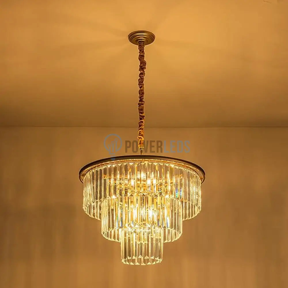 Candelabru Cristal Contemporary Beauty Gold 40Cm Chandeliers Crystal