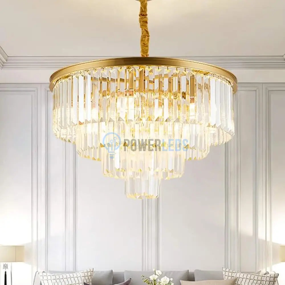 Candelabru Cristal Contemporary Beauty Gold 60Cm Chandeliers Crystal