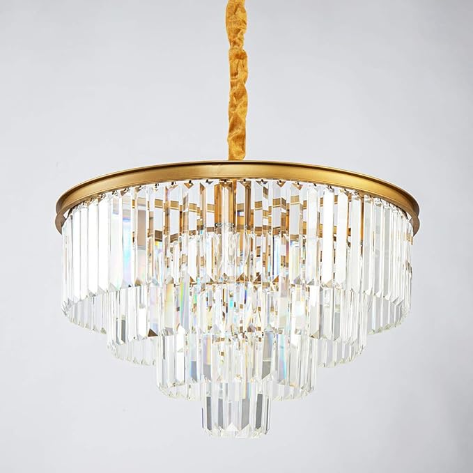 Candelabru Cristal Contemporary Beauty Gold 60cm