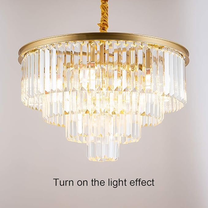 Candelabru Cristal Contemporary Beauty Gold 60cm