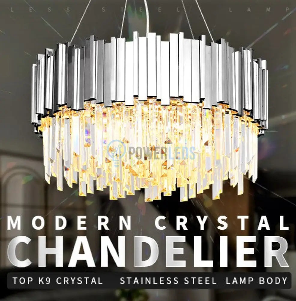 Candelabru Cristal Glory Chrome Grande 600Mm Chandeliers Crystal