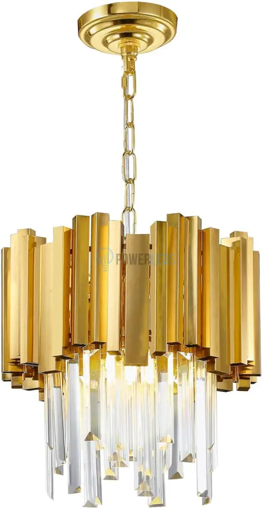 Candelabru Cristal Glory Gold Grande 300Mm Chandeliers Crystal