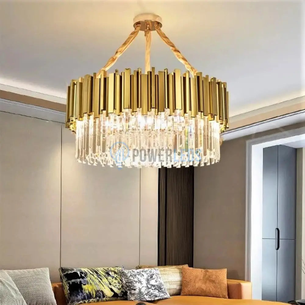 Candelabru Cristal Glory Gold Grande 800Mm Chandeliers Crystal