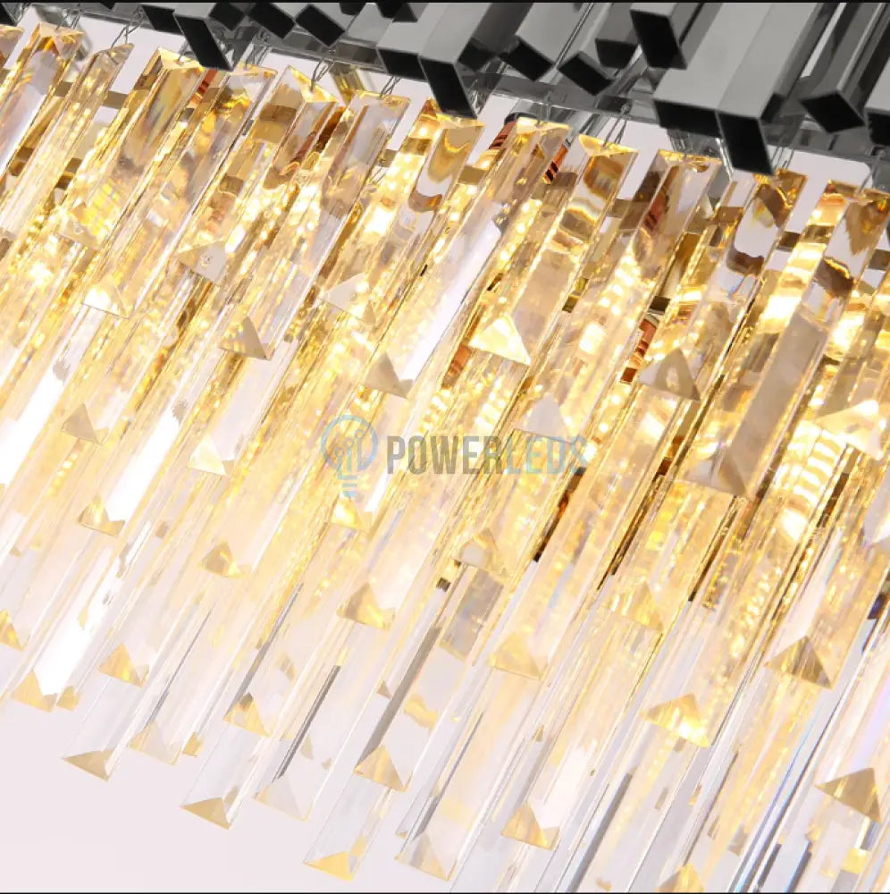 Candelabru Cristal Glory Silver 75X35Cm Chandeliers Crystal