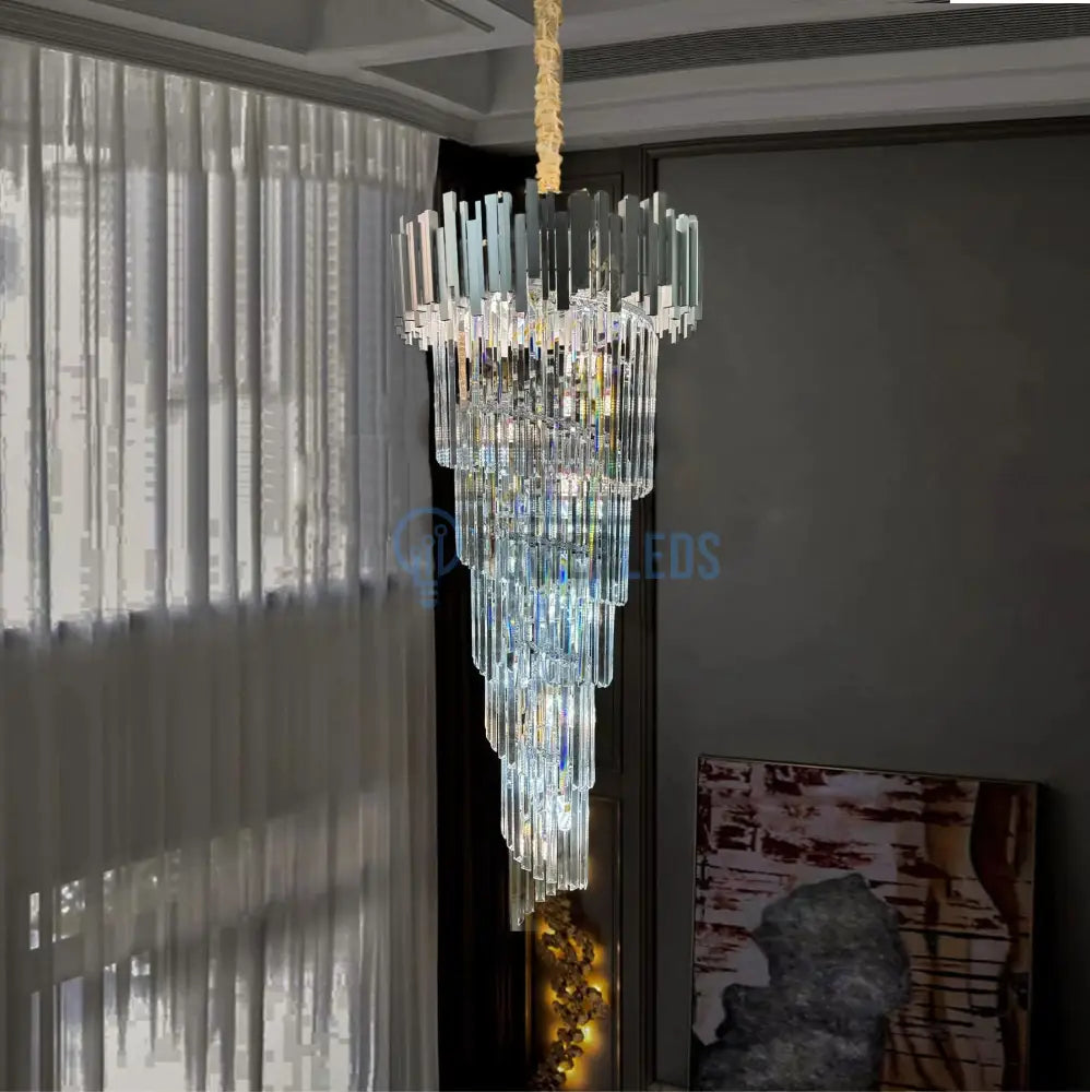 Candelabru Cristal Glory Silver Luxury Chandeliers Crystal