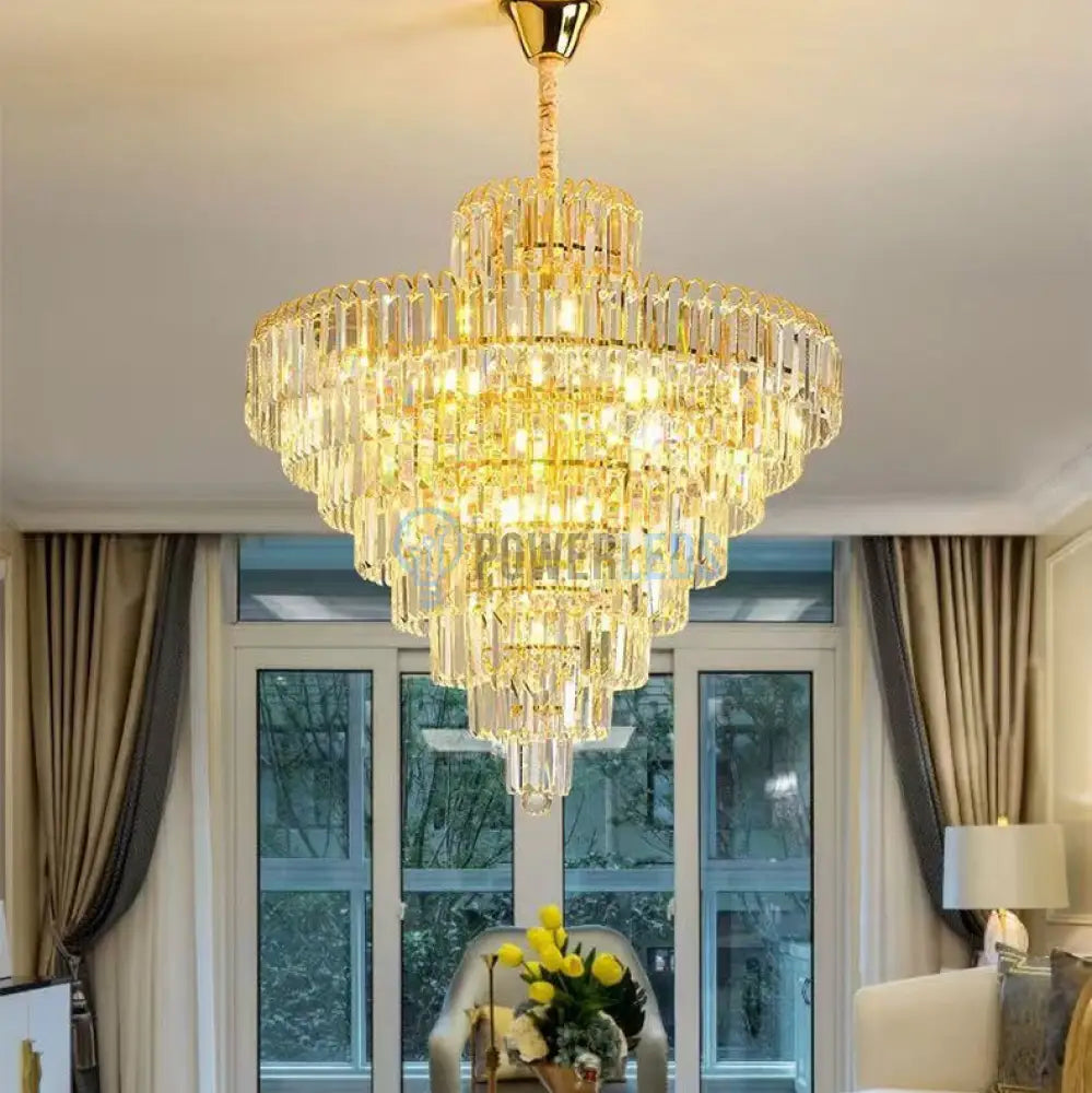 Candelabru Cristal Elegance 8 Becuri E14 si 94cm AURIE / 90CM / CRISTAL Chandeliers Crystal