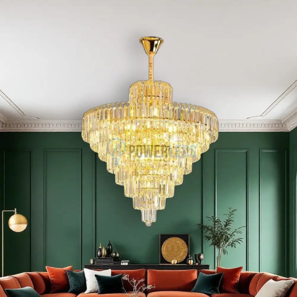Candelabru Cristal Elegance 8 Becuri E14 si 94cm AURIE / 90CM / CRISTAL Chandeliers Crystal