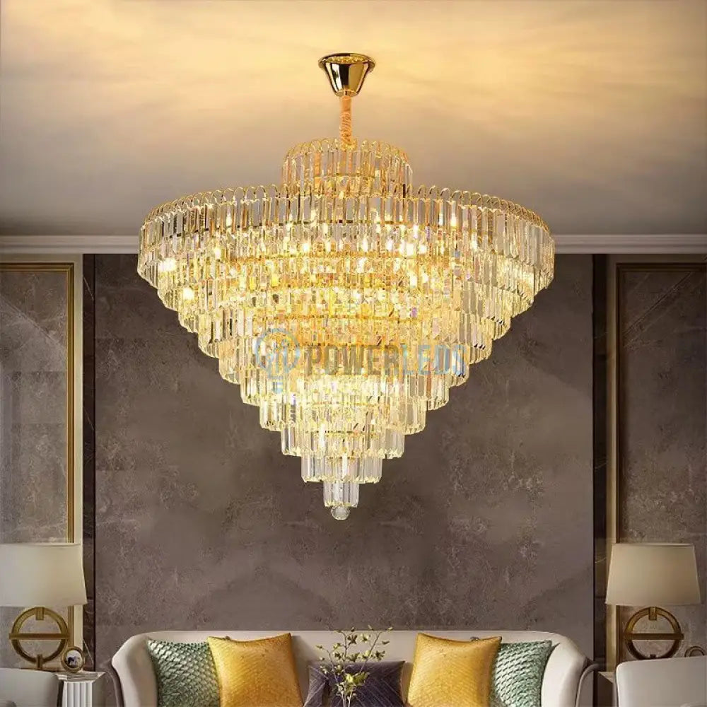 Candelabru Cristal Elegance 8 Becuri E14 si 94cm (Copy) AURIE / 90CM / CRISTAL Chandeliers Crystal