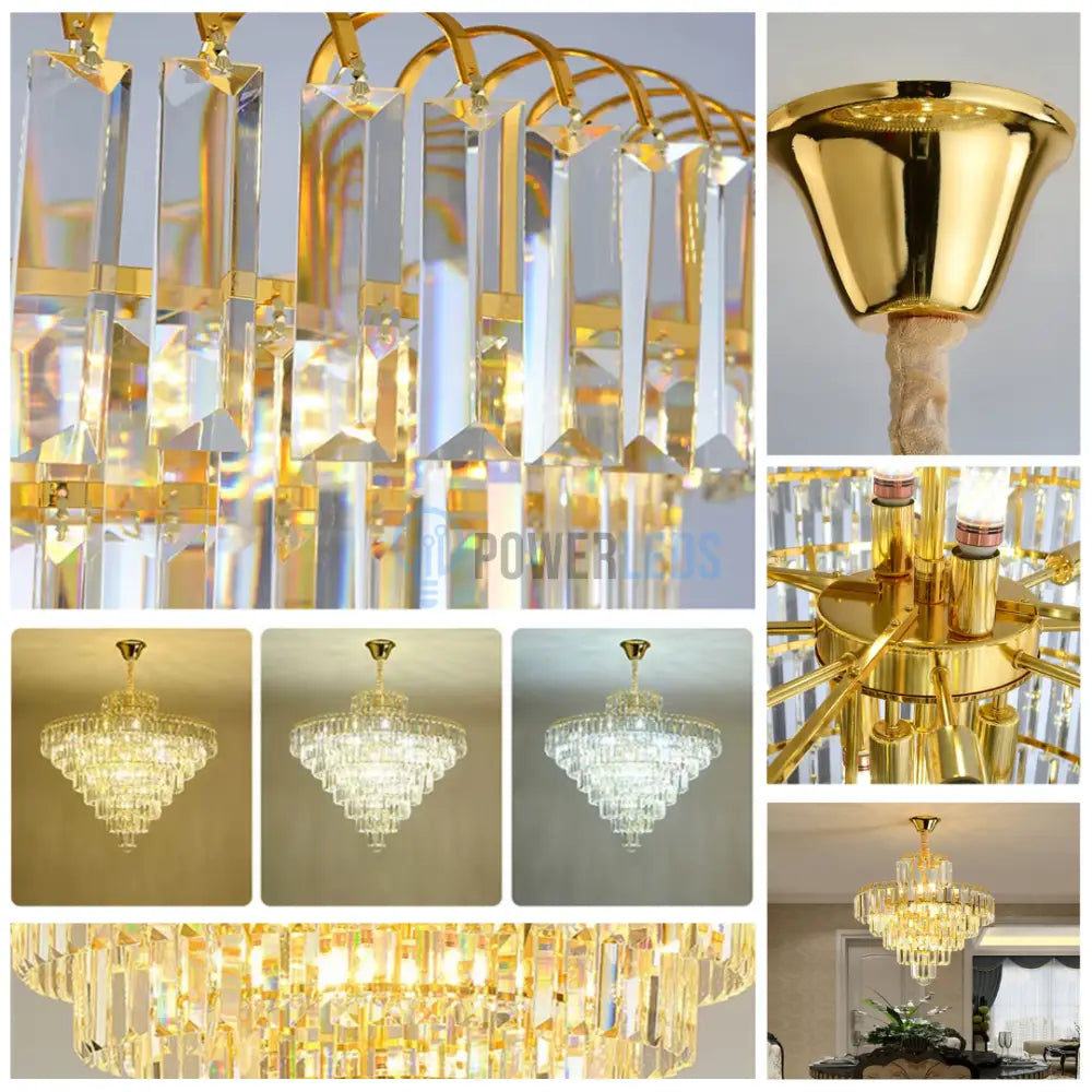 Candelabru 28xE14 Cristal Elegance AURIE / 90CM / CRISTAL Chandeliers Crystal