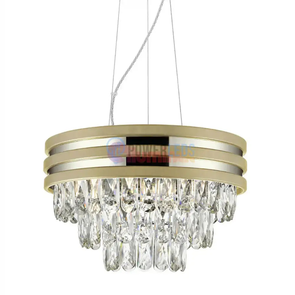 Candelabru Cristal Gold Premium Luxury NAICA powerleds.ro