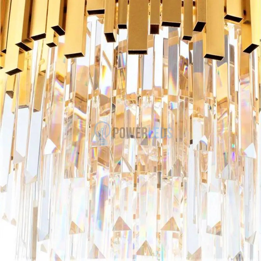 Candelabru Cristal Golden Maxi 400Mm Chandeliers Crystal