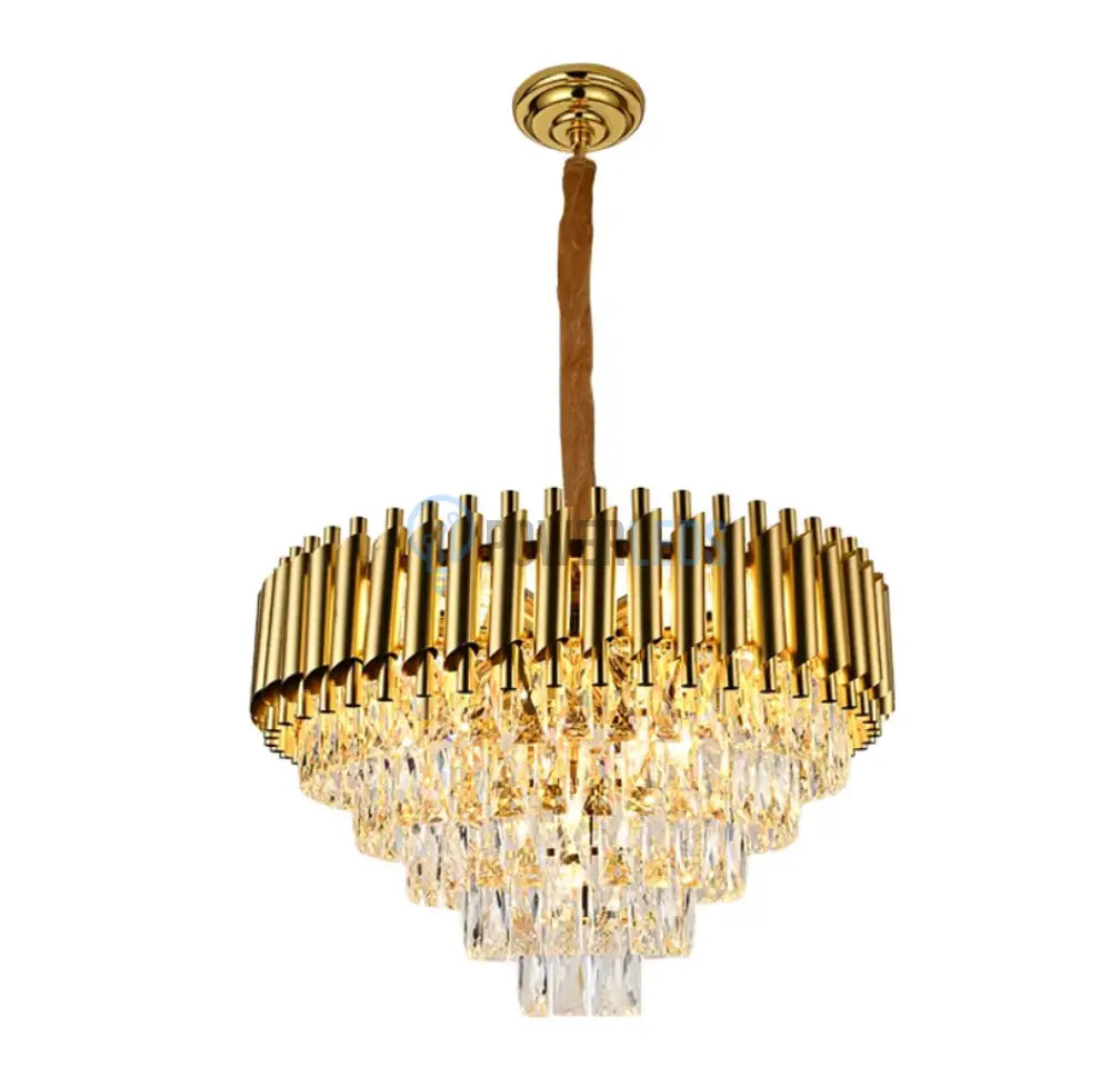 Candelabru Cristal Golden Panther 500Mm Chandeliers Crystal