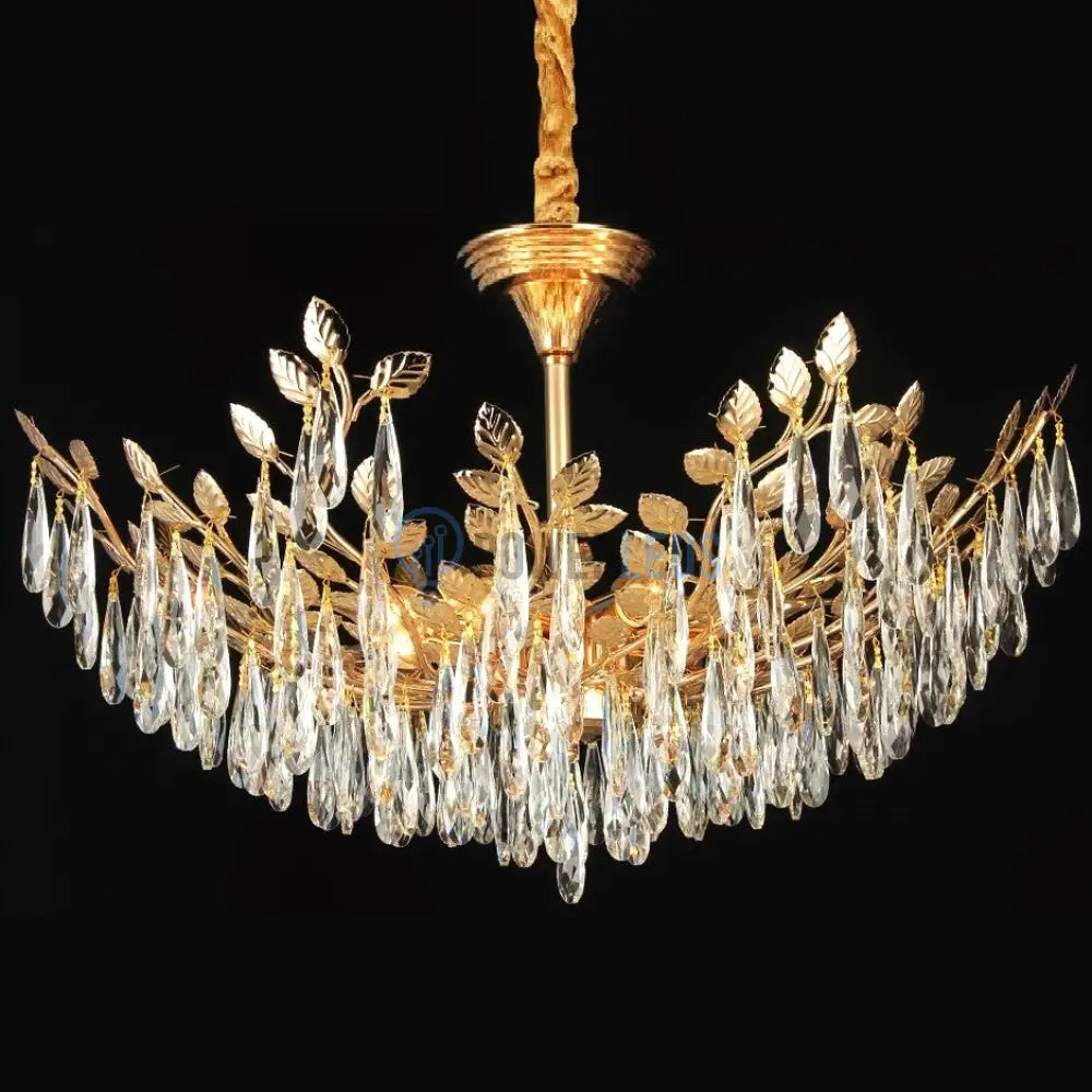 Candelabru Cristal Golden Rome Chandeliers Crystal