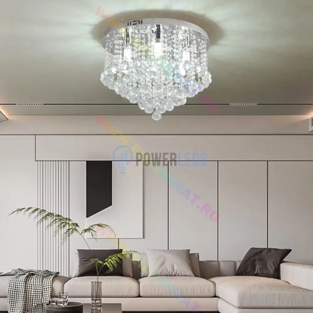 Candelabru Cristal Lory Rgb Telecomanda Chandeliers