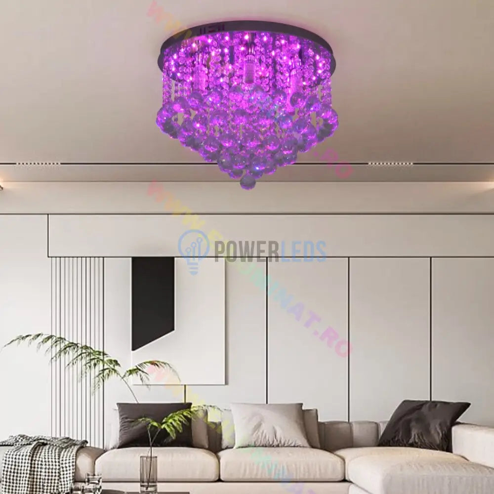 Candelabru Cristal Lory Rgb Telecomanda Chandeliers