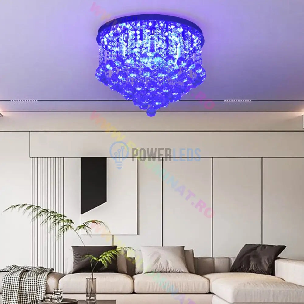 Candelabru Cristal Lory Rgb Telecomanda Chandeliers