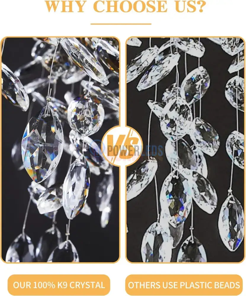 Candelabru Cristal LUXURY 120x45cm Silver Klara ARGINTIE / CRISTAL / 120X45CM Chandeliers Crystal
