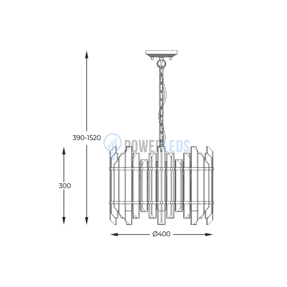Candelabru Cristal Luxury ALEXANDRIA Premium powerleds.ro