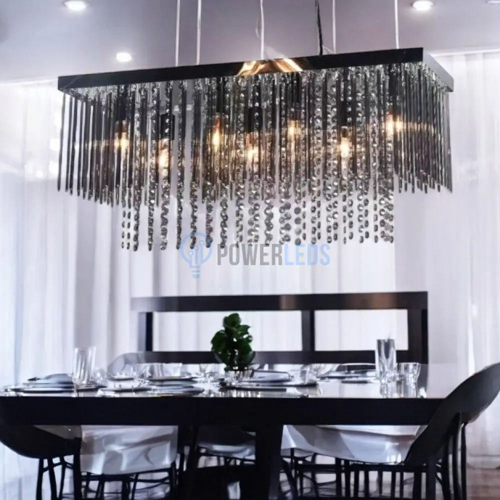 Candelabru Cristal Luxury Black Beauty 75X25Cm Chandeliers Crystal