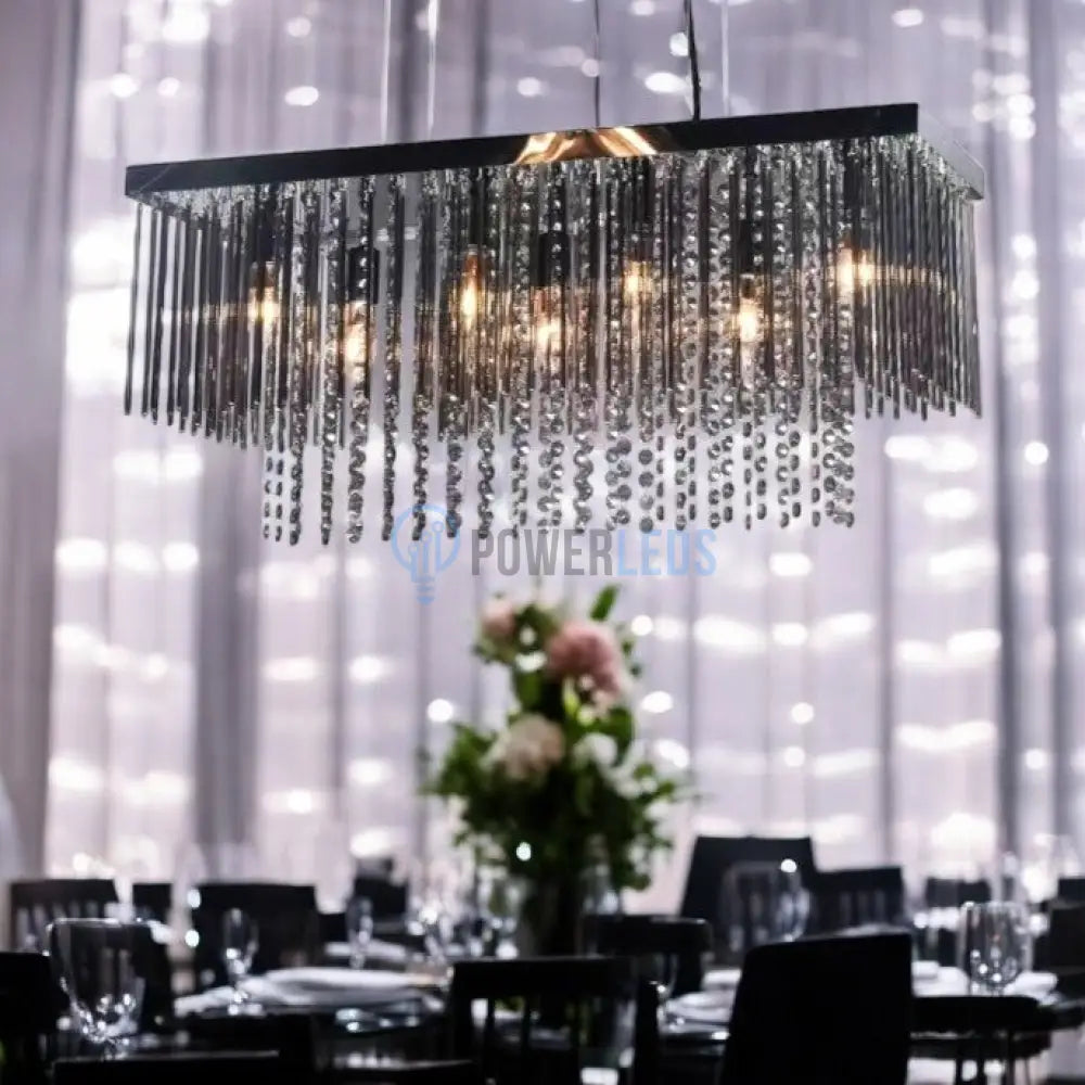 Candelabru Cristal Luxury Black Beauty 75X25Cm Chandeliers Crystal