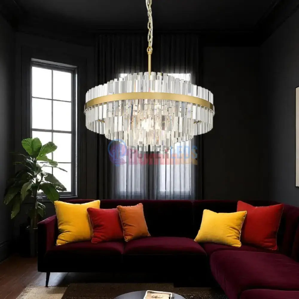 Candelabru Cristal Luxury CONSTANTINOPLE Premium 60cm powerleds.ro