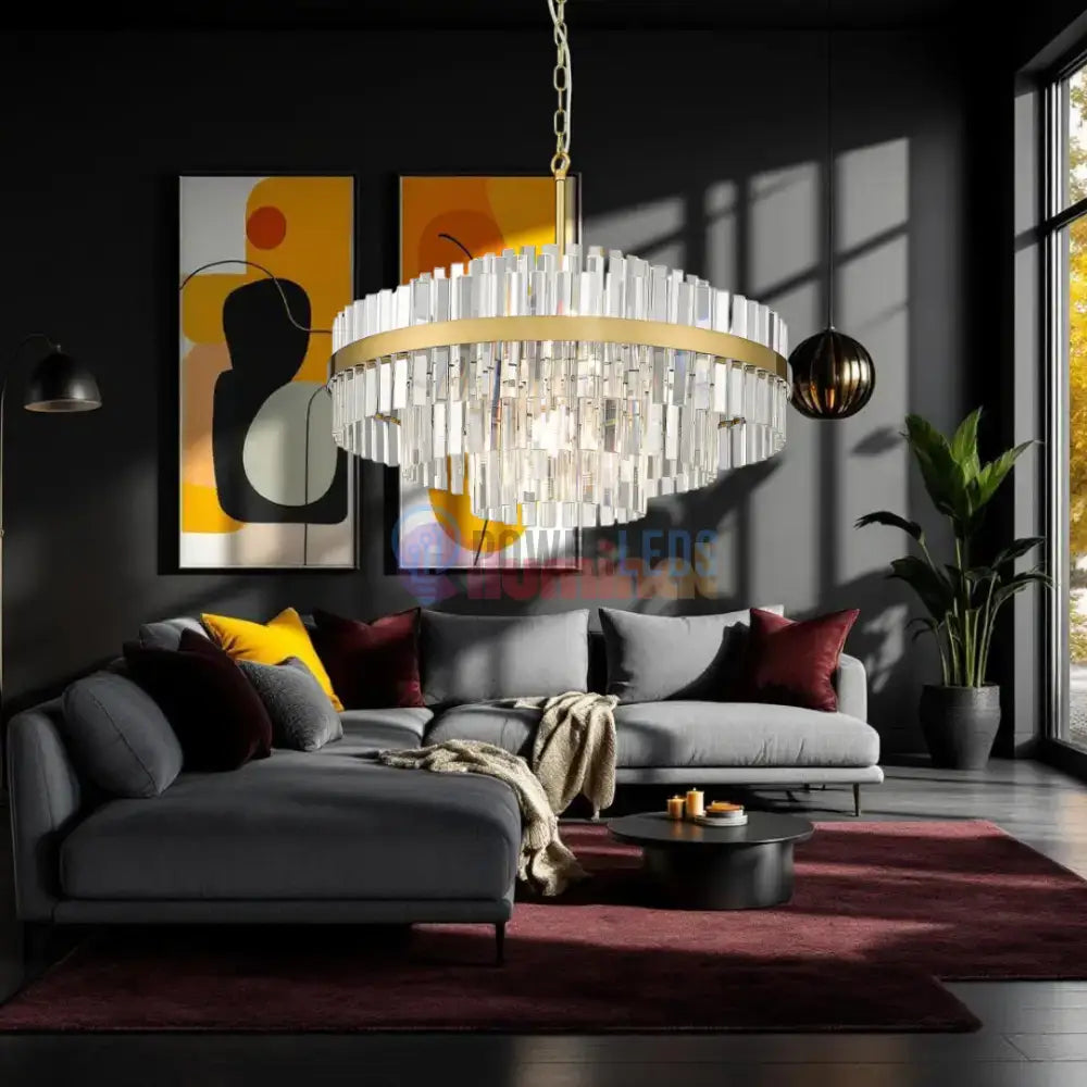 Candelabru Cristal Luxury CONSTANTINOPLE Premium 60cm powerleds.ro