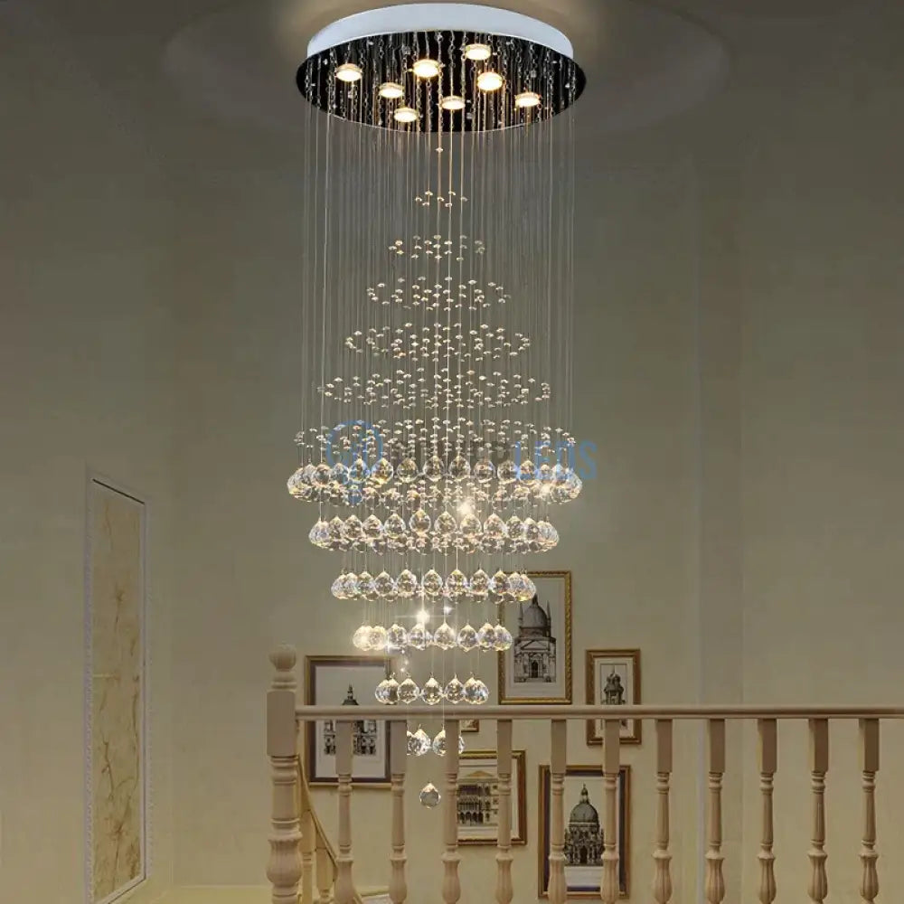 Candelabru Cristal Luxury Daiana 180Cm Chandeliers Crystal