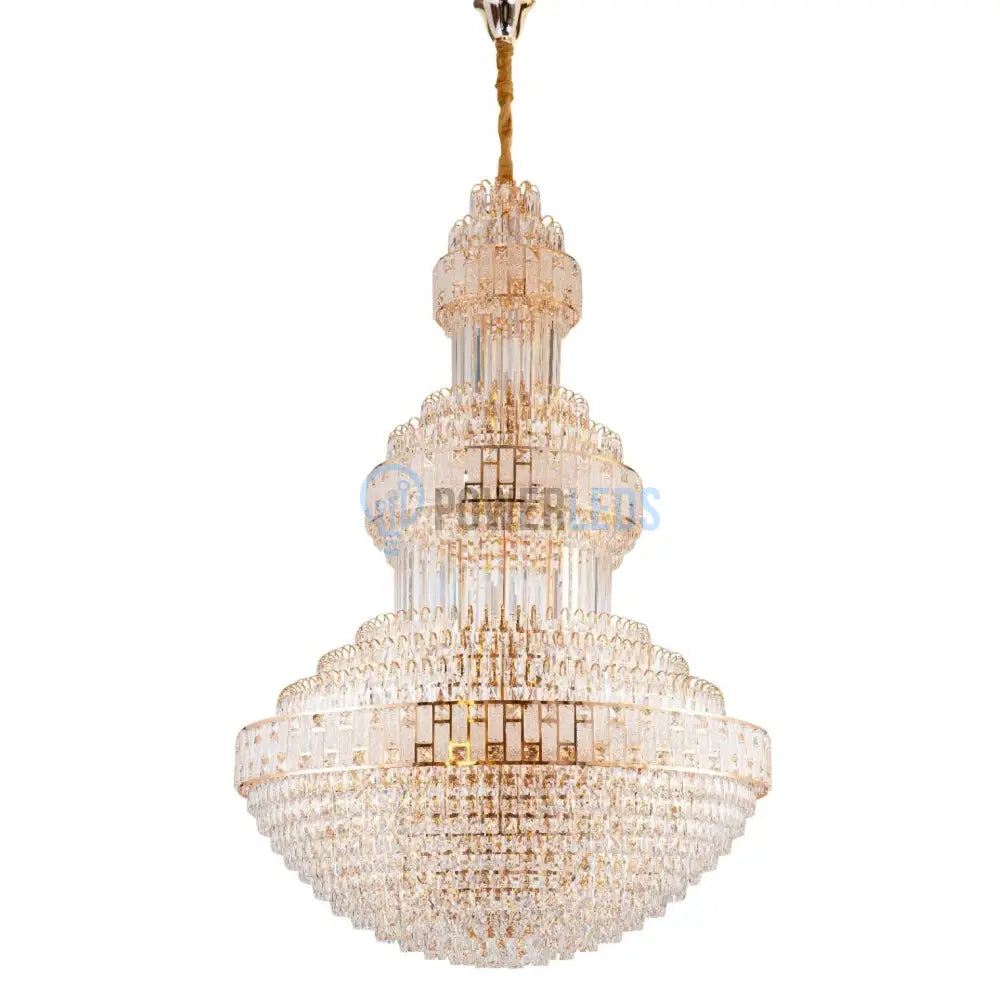 Candelabru Cristal Luxury Golden 180Cm -L301 Chandeliers Crystal