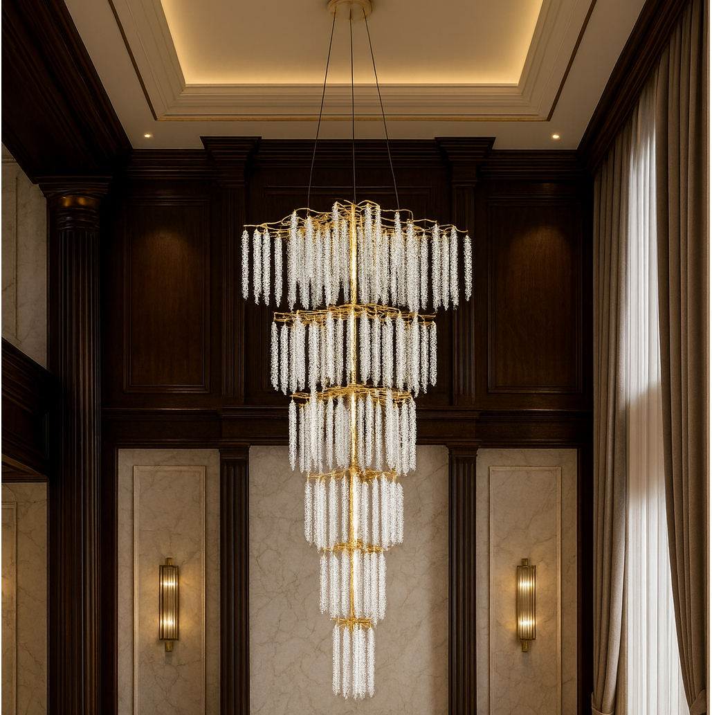 Candelabru LUXURY Golden Willow Gigant 300CM