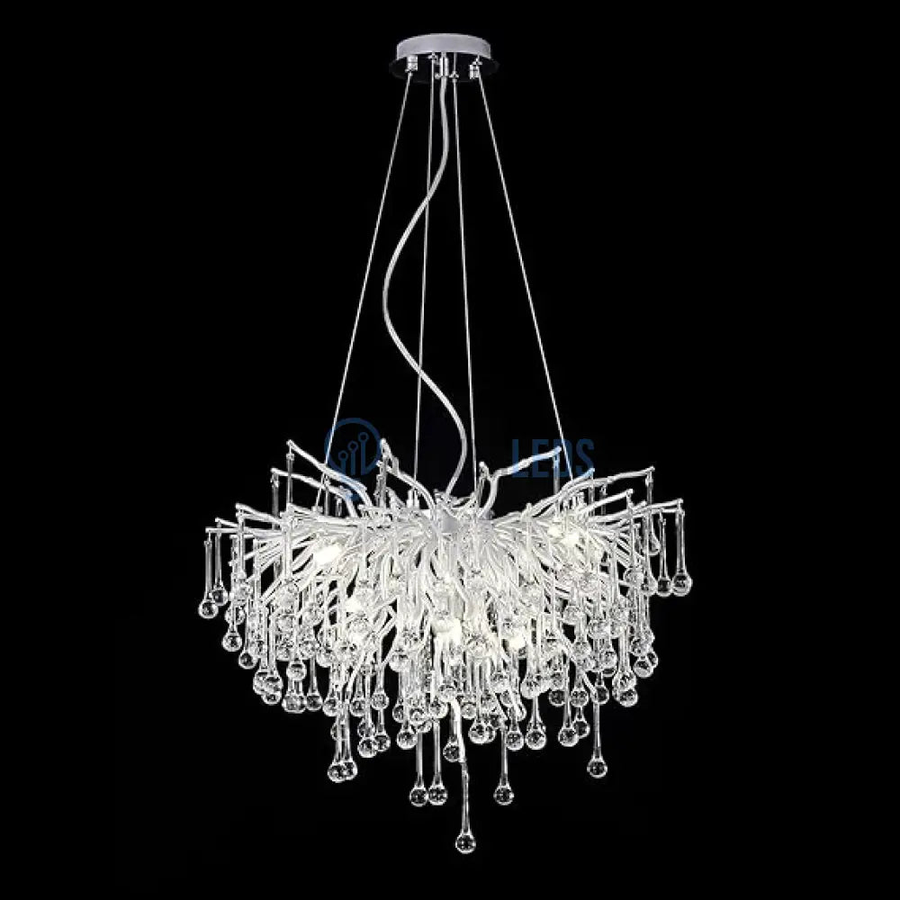 Candelabru Cristal Luxury Silver Tears 45Cm Chandeliers Crystal