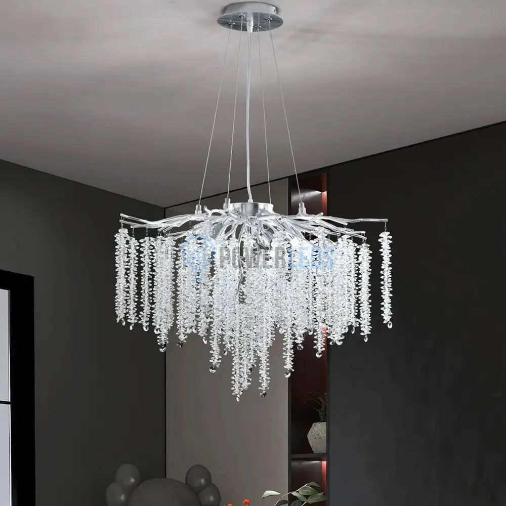 Candelabru Cristal Luxury Silver Willow 100Cm Chandeliers Crystal