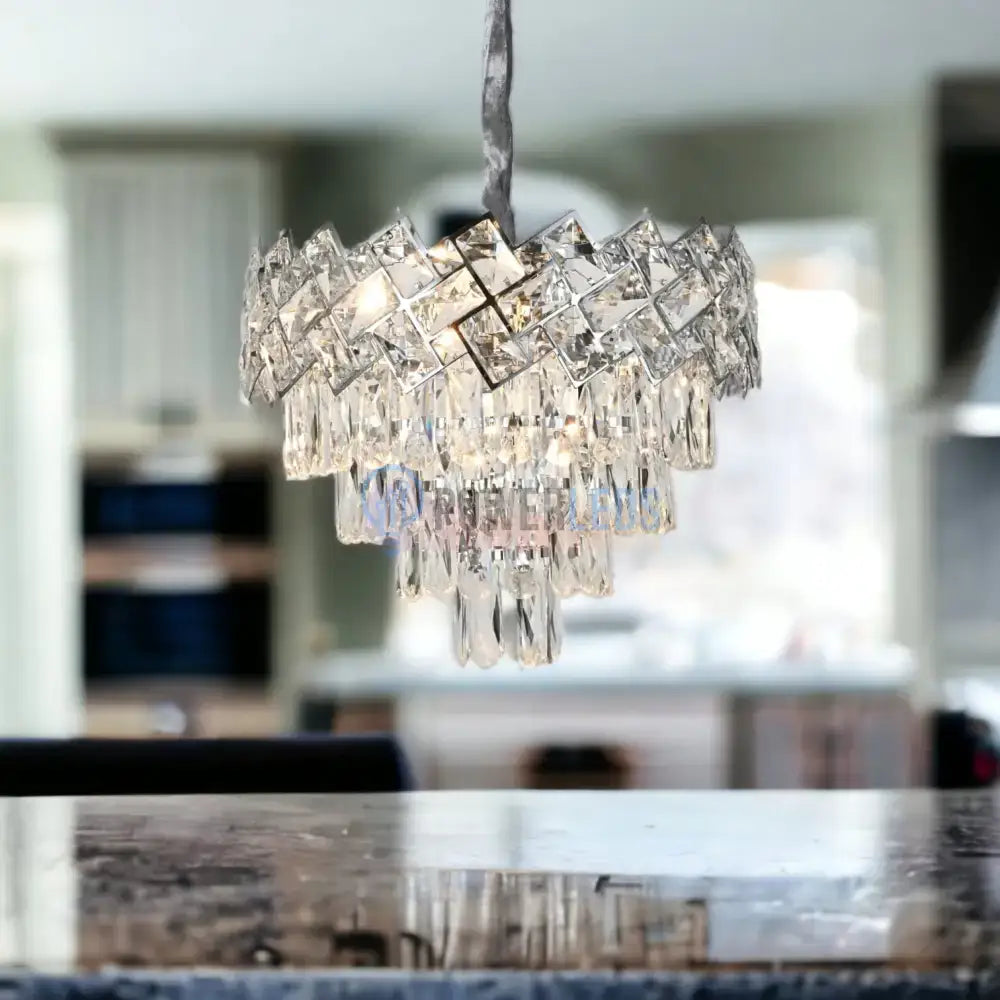 Candelabru Cristal Malli Silver 30-40Cm Chandeliers Crystal