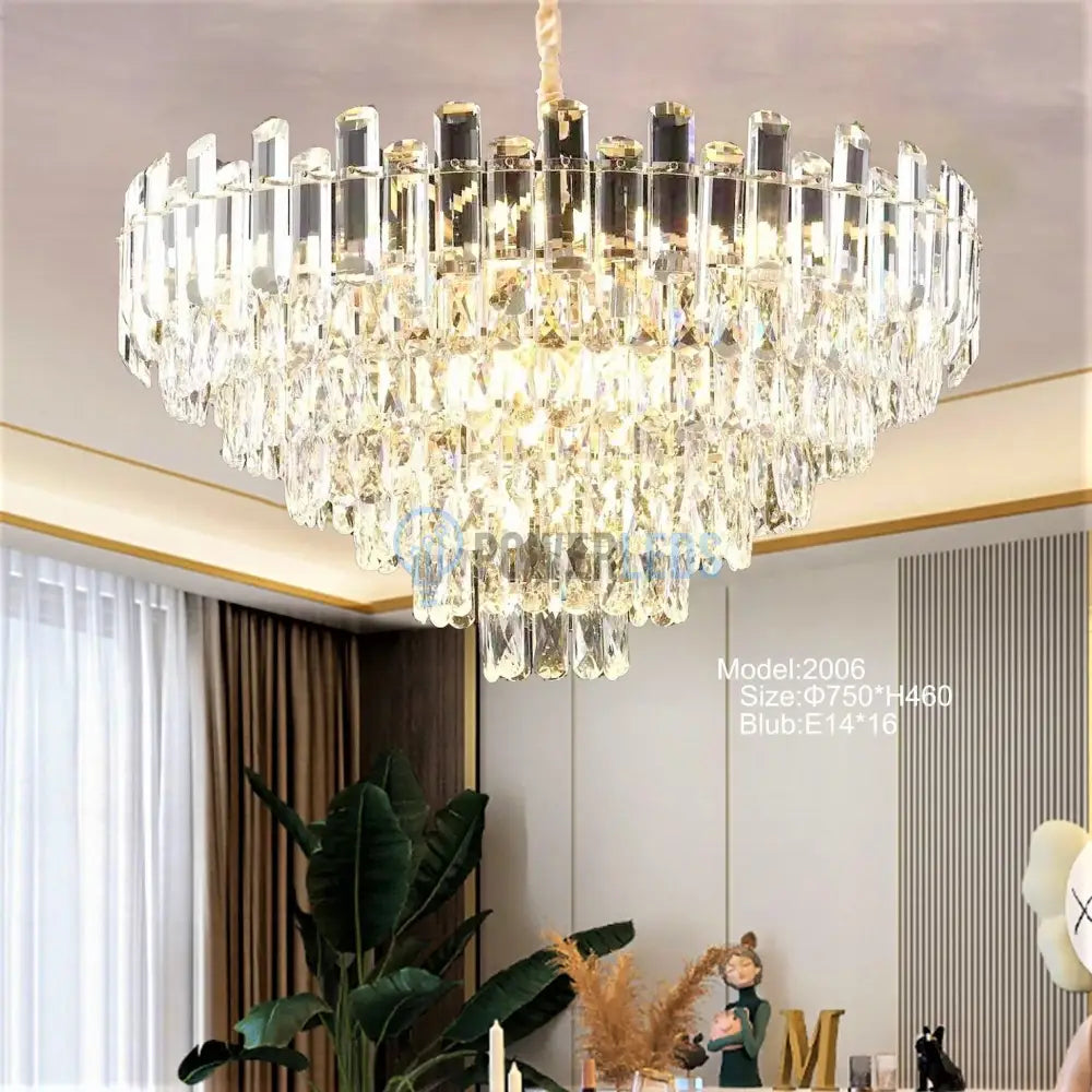 Candelabru Cristal May Gold Chandeliers Crystal