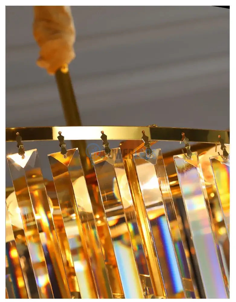 Candelabru Cristal Milano Gold Chandeliers Crystal