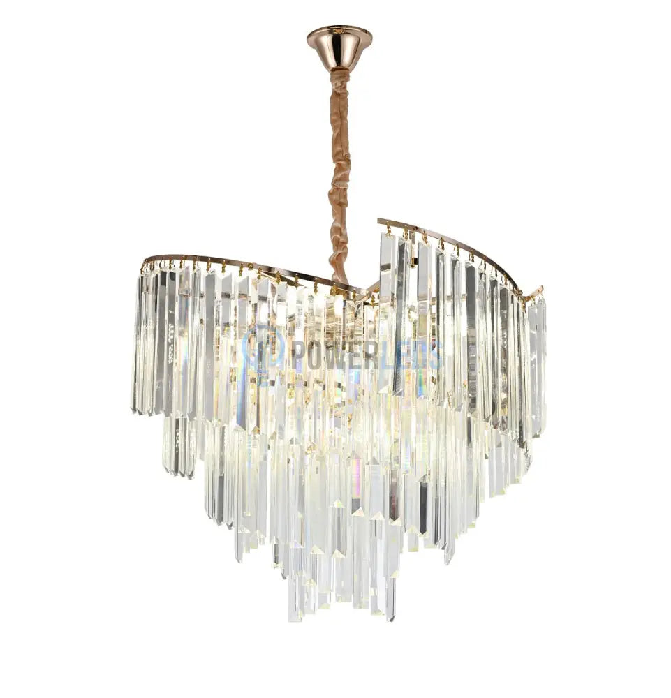 Candelabru Cristal Milano Gold Chandeliers Crystal