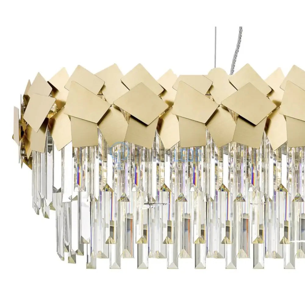 Candelabru Cristal Modern Troy 80X30Cm Chandeliers Crystal