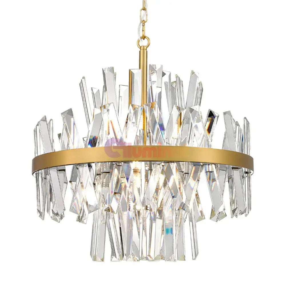 Candelabru Cristal Suspendat Luxury CONSTANTINOPOLE Premium 50cm powerleds.ro