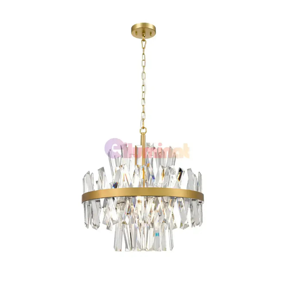Candelabru Cristal Suspendat Luxury CONSTANTINOPOLE Premium 50cm powerleds.ro