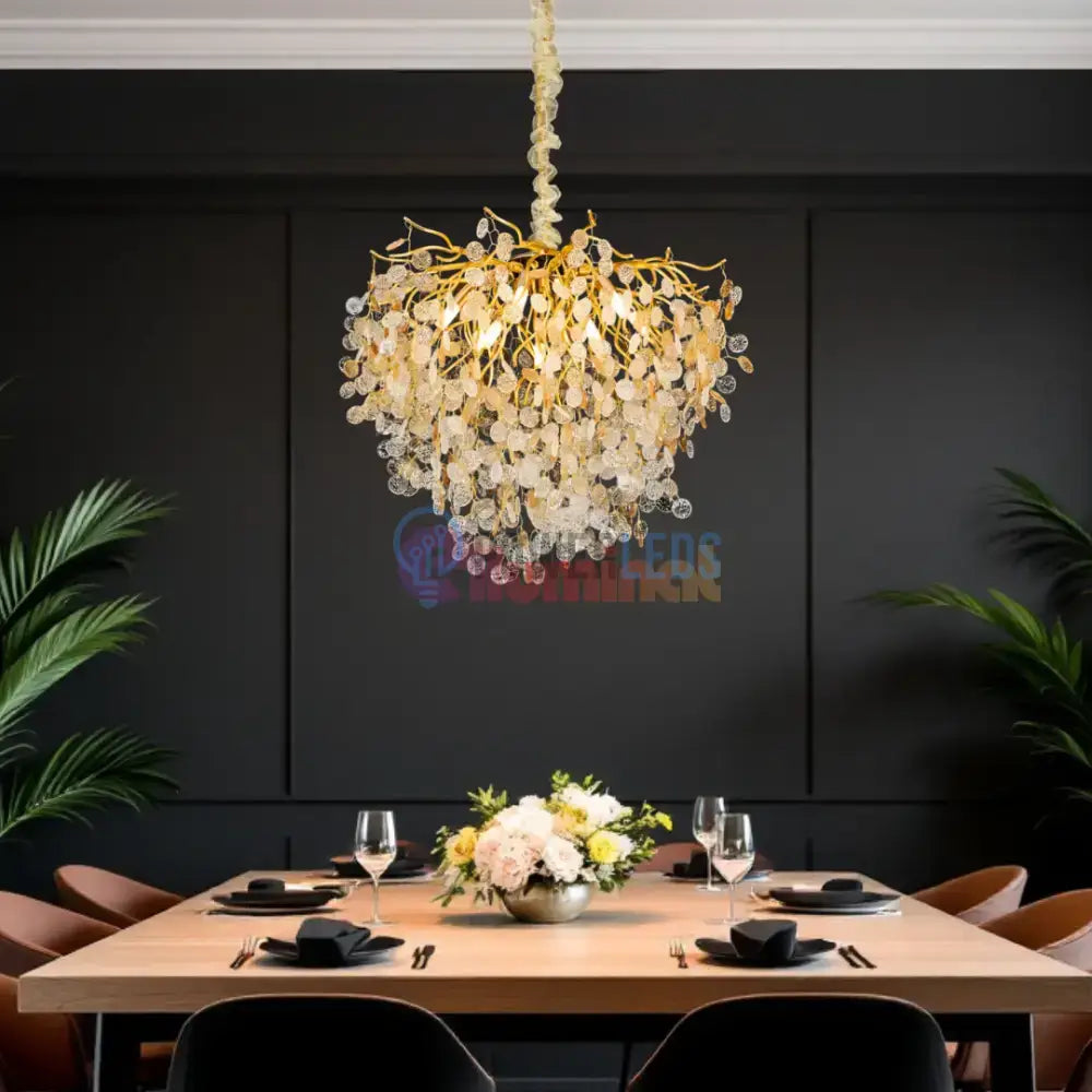Candelabru Crystal Bloom 30CM D061/300 powerleds.ro