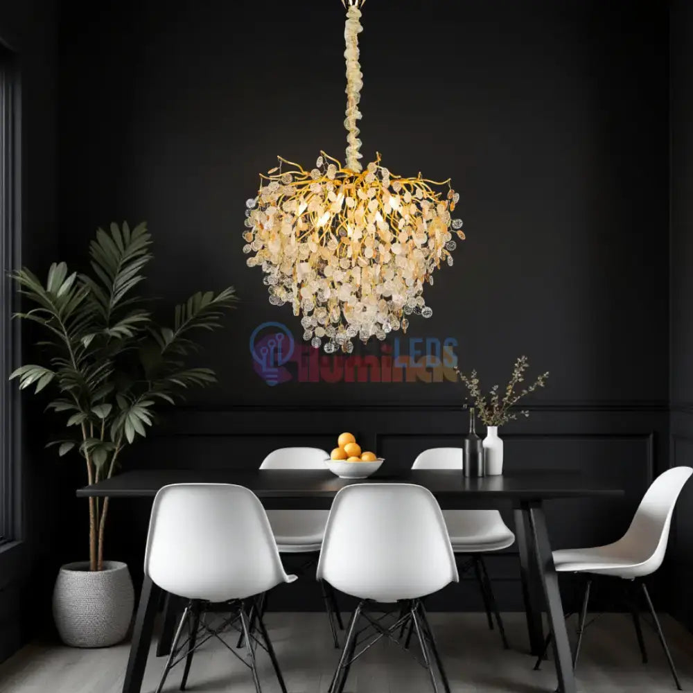 Candelabru Crystal Bloom 30CM D061/300 powerleds.ro