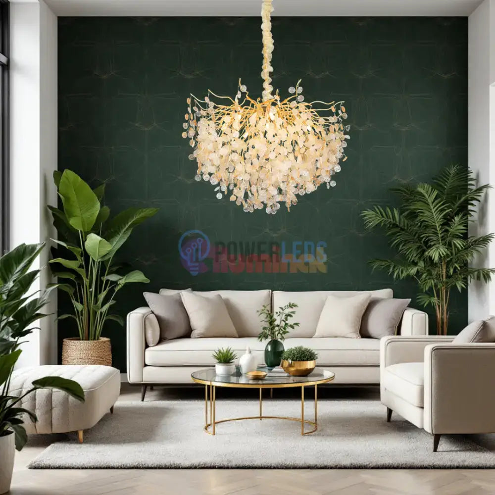Candelabru Crystal Bloom 40CM D061/400 powerleds.ro
