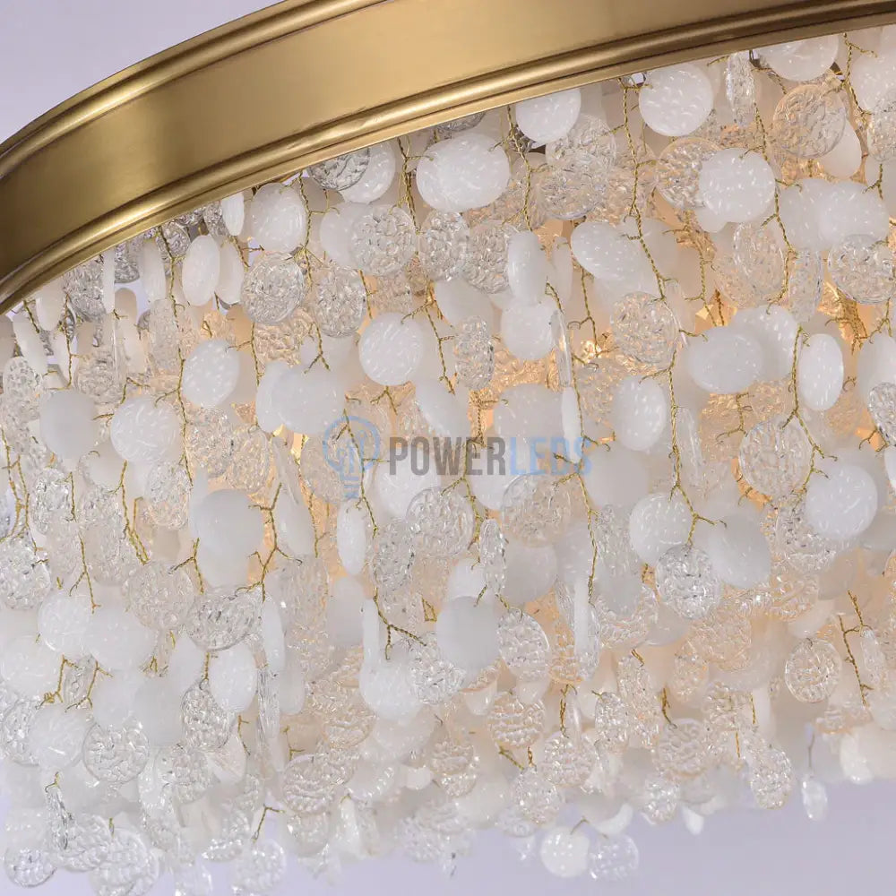 Candelabru Crystal LUGO Golden powerleds.ro